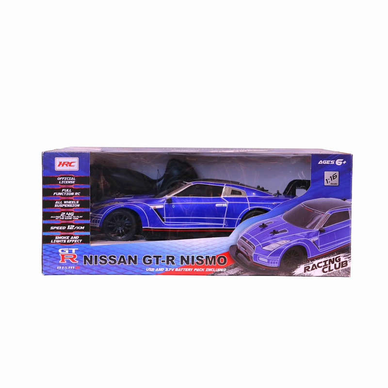 Машина радиоуправляемая Nissan HEXXA GT-R Nismo HRC 1:16