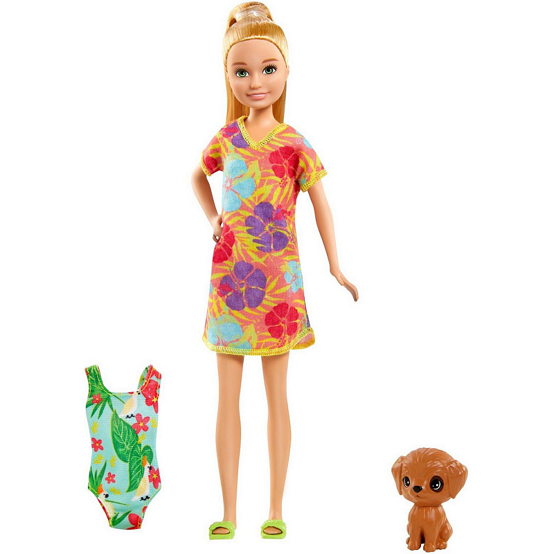 Набор Barbie Скиппер с питомцем и аксессуарами