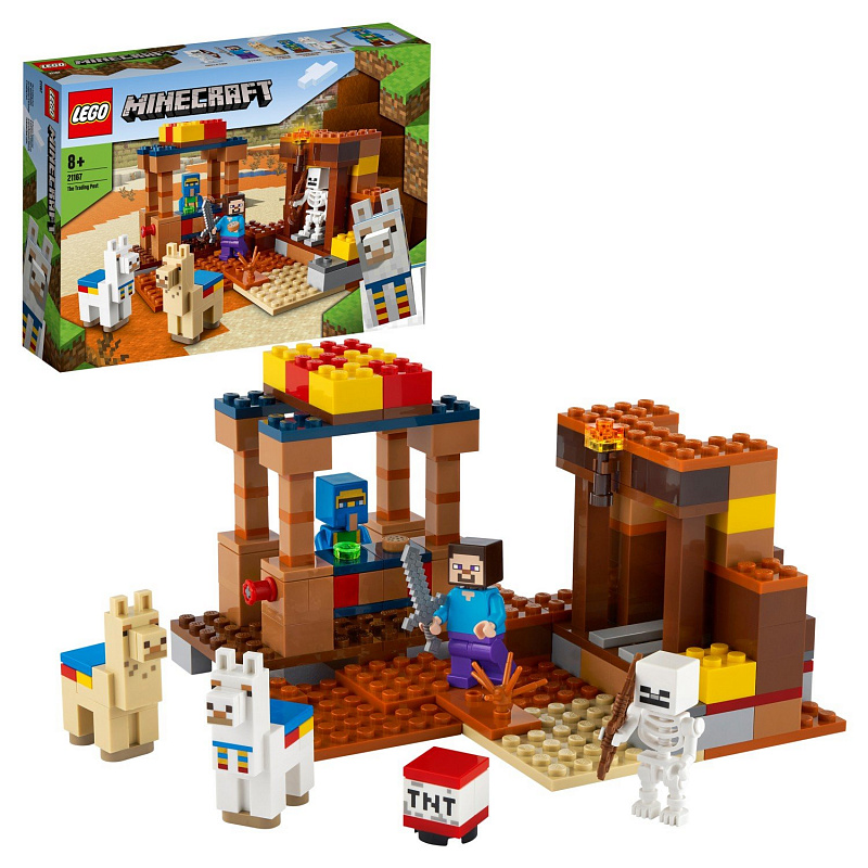 Конструктор LEGO Minecraft Торговый пост