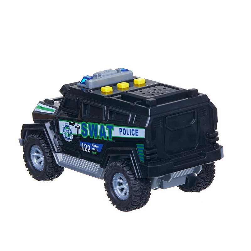 Машинка игрушечная Спецназ Autochamp со световыми и звуковыми эффектами