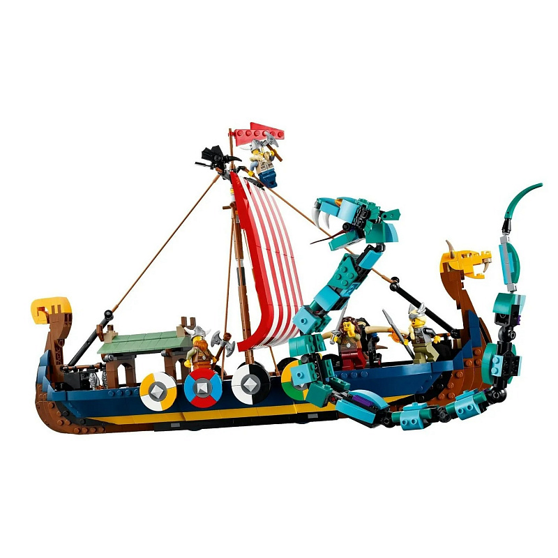 Конструктор LEGO Creator Viking Ship and the Midgard Serpent 1192 детали