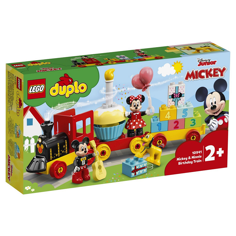 Конструктор LEGO DUPLO Disney Праздничный поезд Микки и Минни