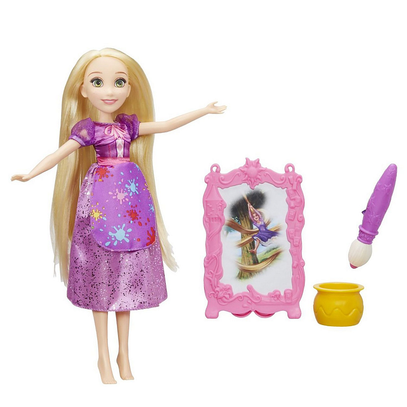 Кукла Princess Hasbro Модная принцесса Рапунцель и её хобби