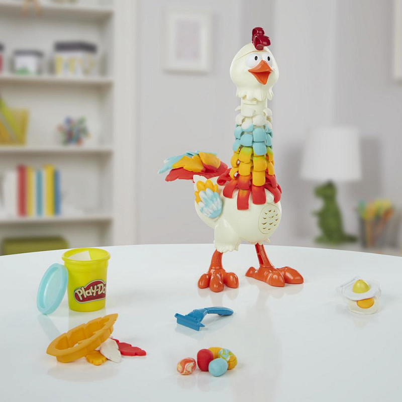 Игровой набор Play-Doh Курочка - чудо в перьях
