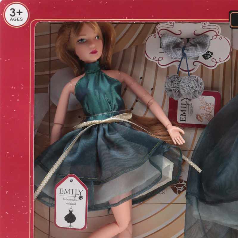 Набор с куклой Эмили и нарядной юбочкой из серии Я и моя кукла 28 см