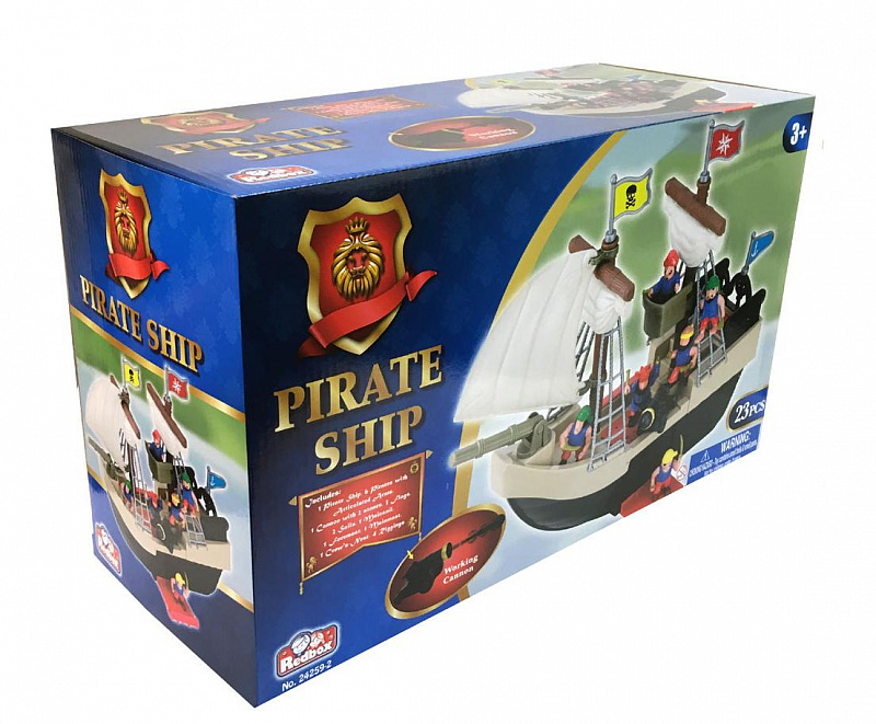 Игровой набор Пиратский корабль Red Box 23 элемента