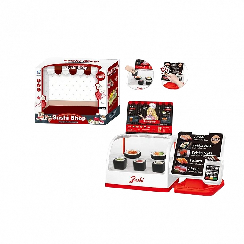Игровой набор Ресторан быстрого питания Play Kingdom Суши-шоп 
