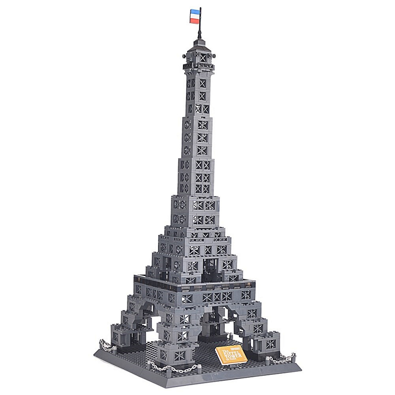 Конструктор Wange Эйфелева башня Париж Франция 1002 элемента