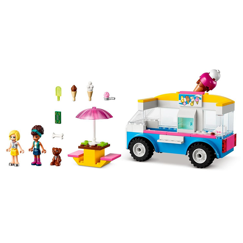 Конструктор LEGO Friends Фургон с мороженым Ice-Cream Truck 84 детали