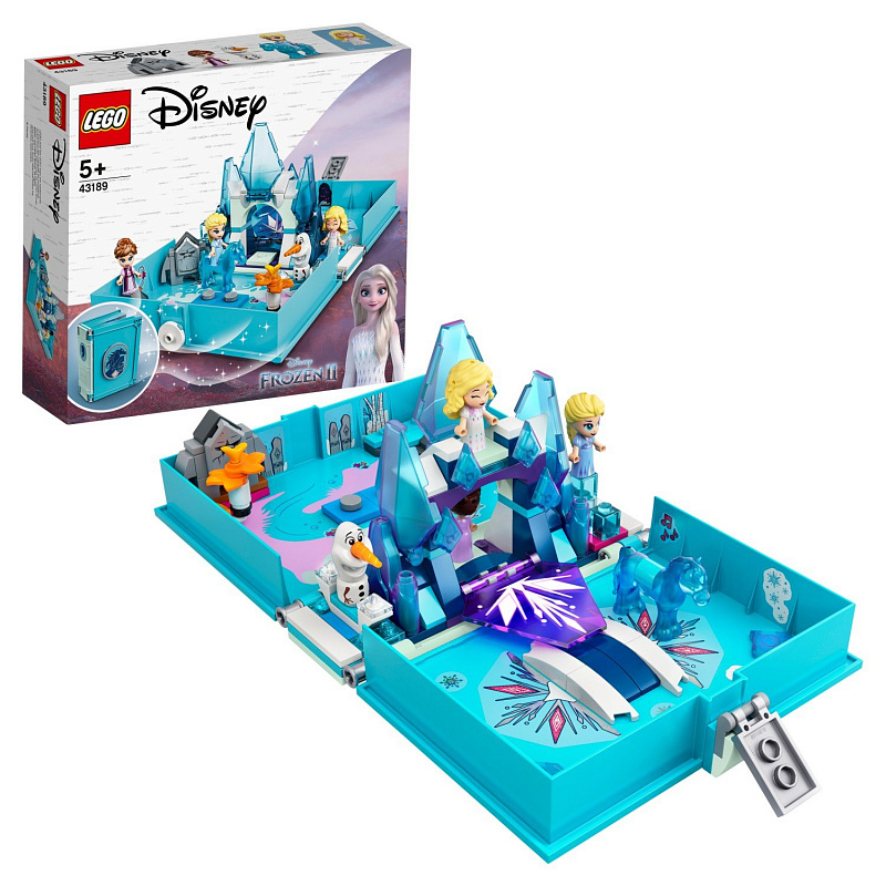 Конструктор LEGO Disney Princess Книга сказочных приключений Эльзы и Нока 125 деталей