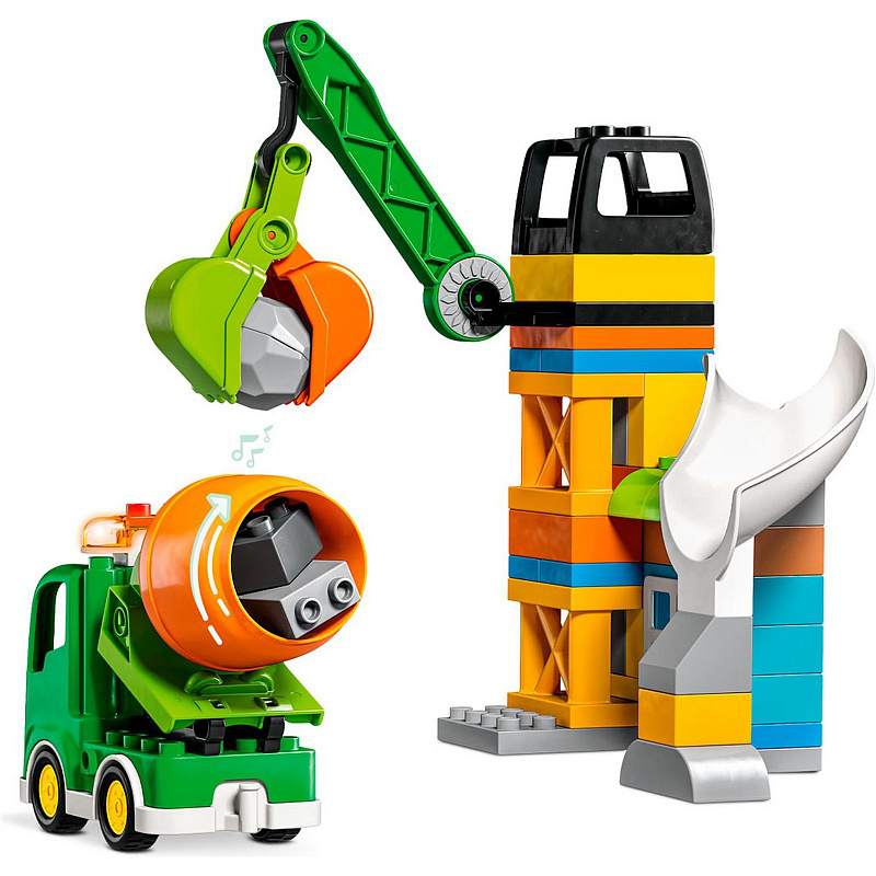 Конструктор LEGO Duplo Строительная площадка 61 элемент