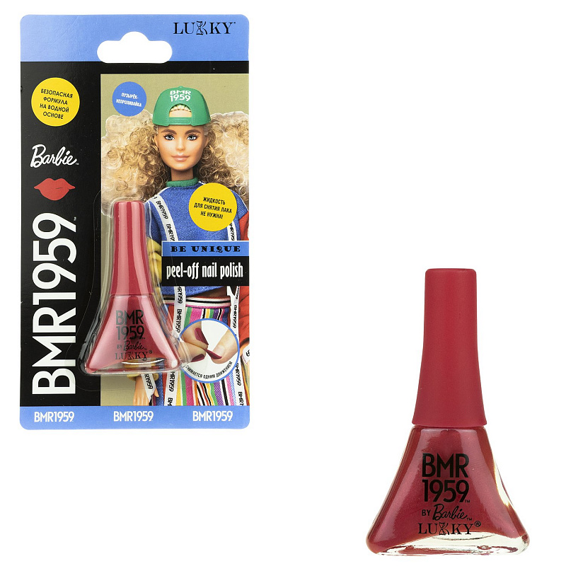 Лак для ногтей Barbie BMR1959 Lukky Бордо