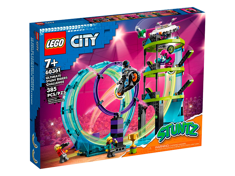 Конструктор LEGO City Главное каскадерское испытание 60361