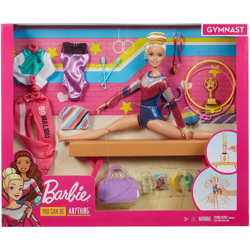 Barbie® Игровой набор "Barbie Гимнастка"