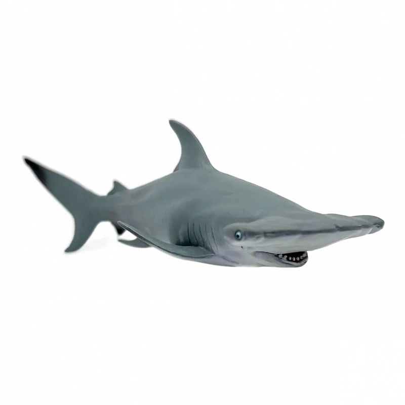 Фигурка Молотоголовая акула плывет Детское Время Animal Морская жизнь