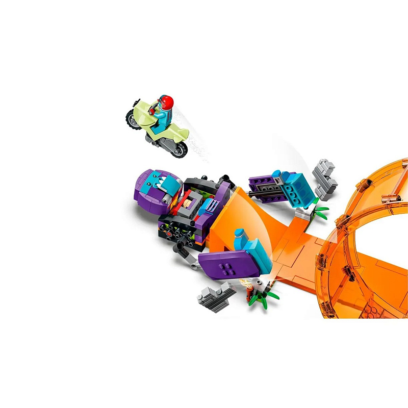 Конструктор LEGO City Трюковая петля Сокрушительный шимпанзе 60338