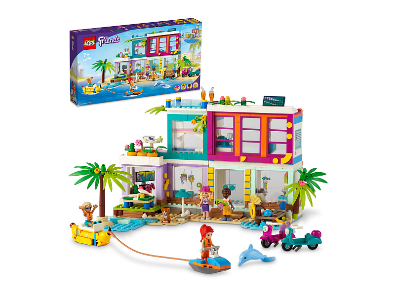 Конструктор LEGO Friends Пляжный дом для отдыха 41709
