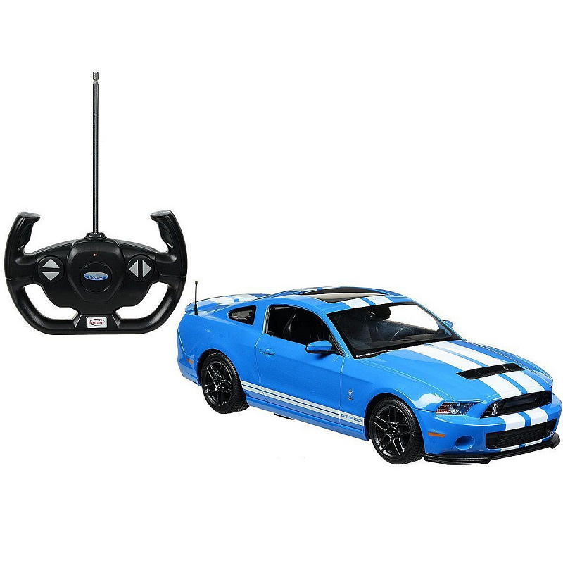 Машина на радиоуправлении Ford Shelby GT500 голубая