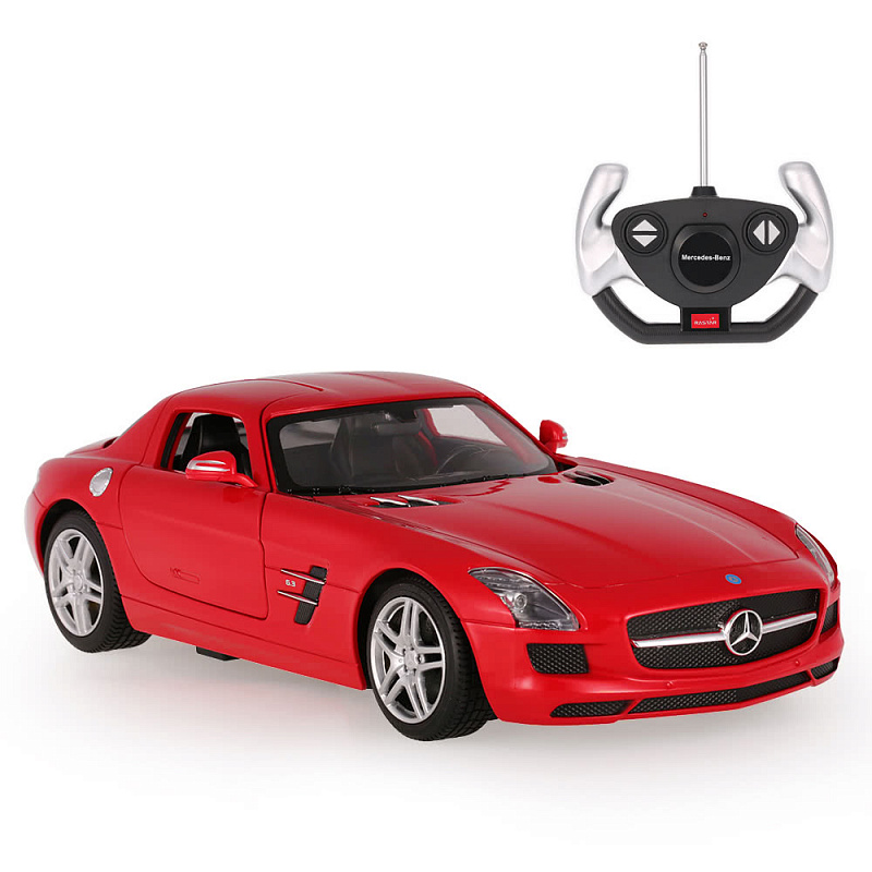 Машина на радиоуправлении 1:14 Mercedes-Benz SLS AMG красная