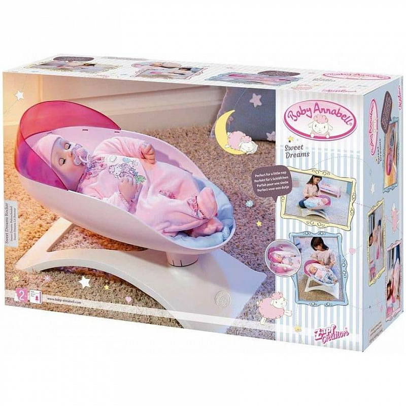 Кроватка-качалка для куклы Baby Annabell Zapf