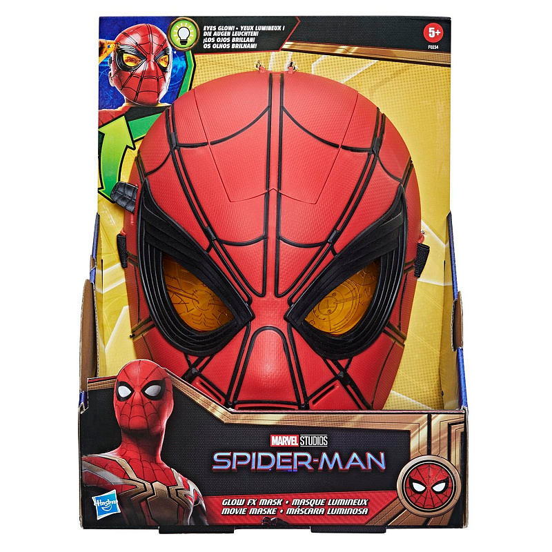 Интерактивная маска Человека-Паука (Spider-Man B9695)