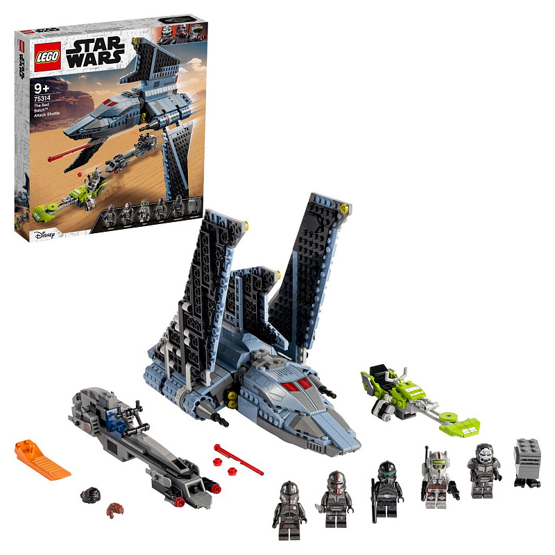 Конструктор LEGO Star Wars Штурмовой шаттл Бракованной Партии 969 деталей