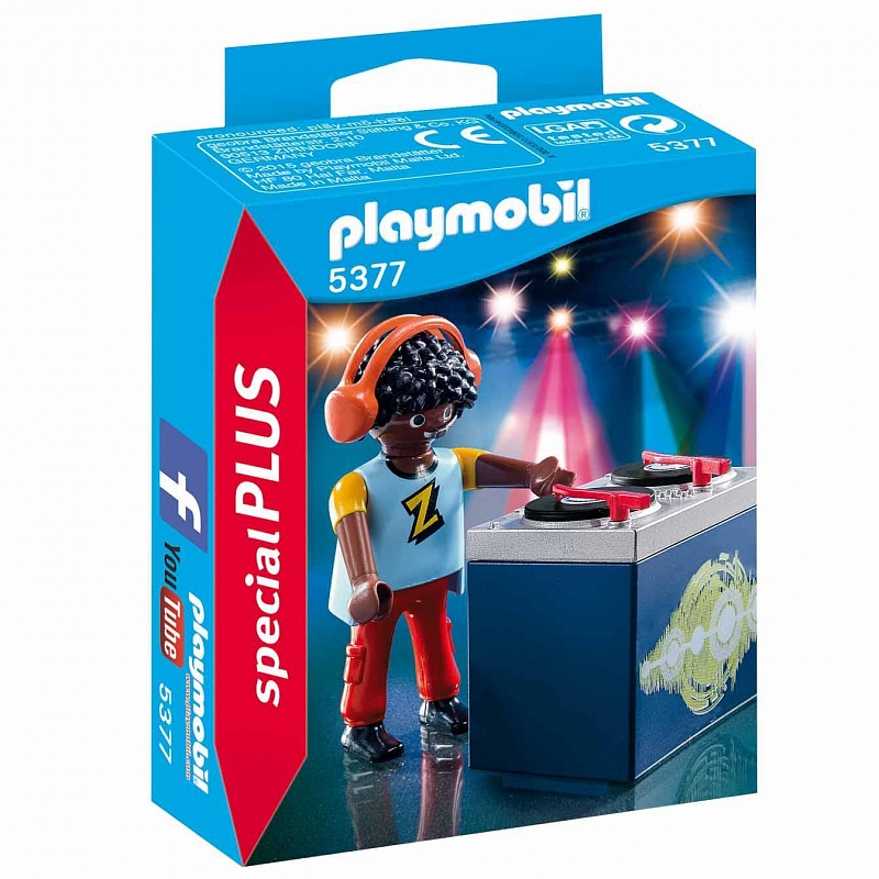 Конструктор Экстра-набор Ди-джей Playmobil