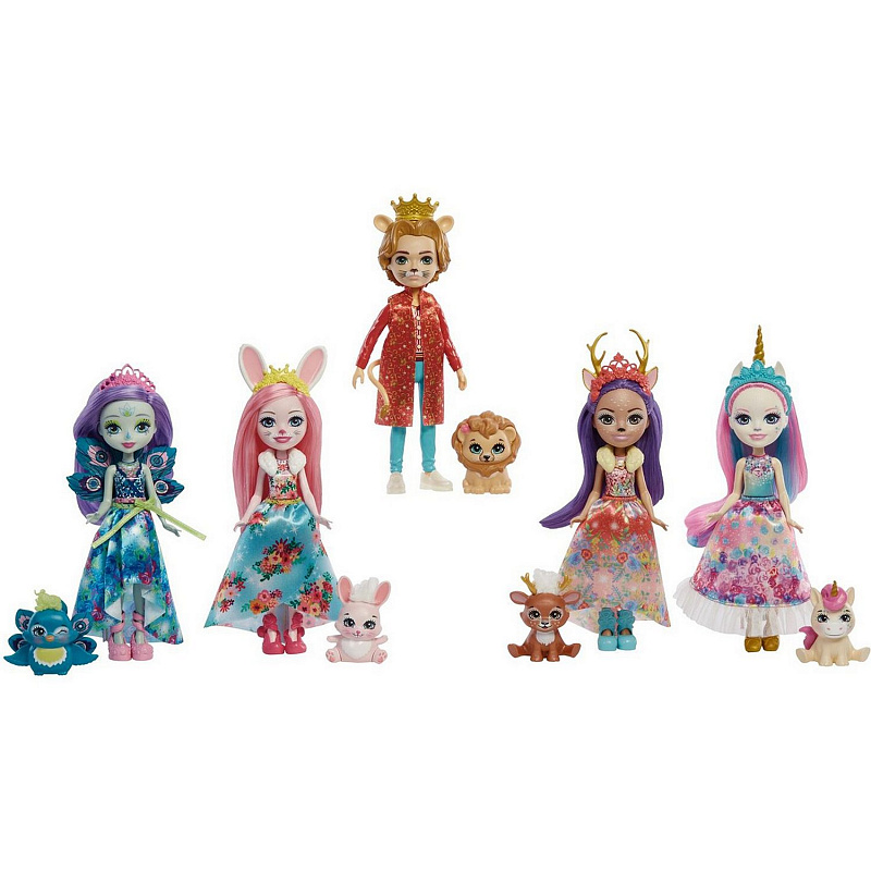 Королевские друзья куклы с питомцами Enchantimals