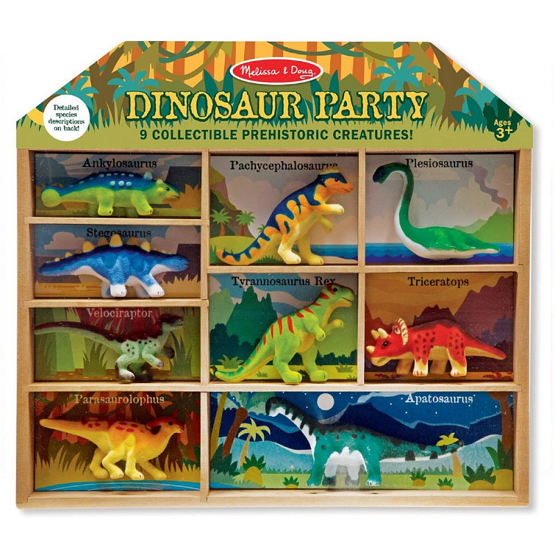 Набор динозавров Melissa & Doug Классические игрушки