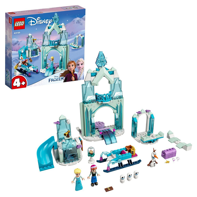 Конструктор LEGO Disney Princess Зимняя сказка Анны и Эльзы 154 детали