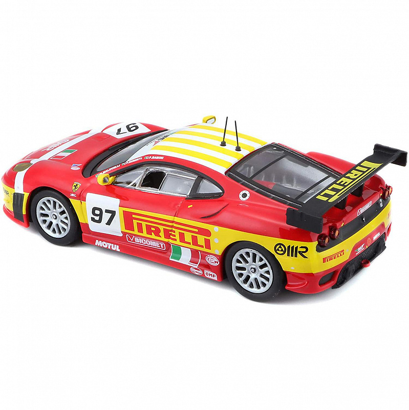 Коллекционная машинка Феррари 1:43 Ferrari Racing - F430 GTC 2008 Bburago