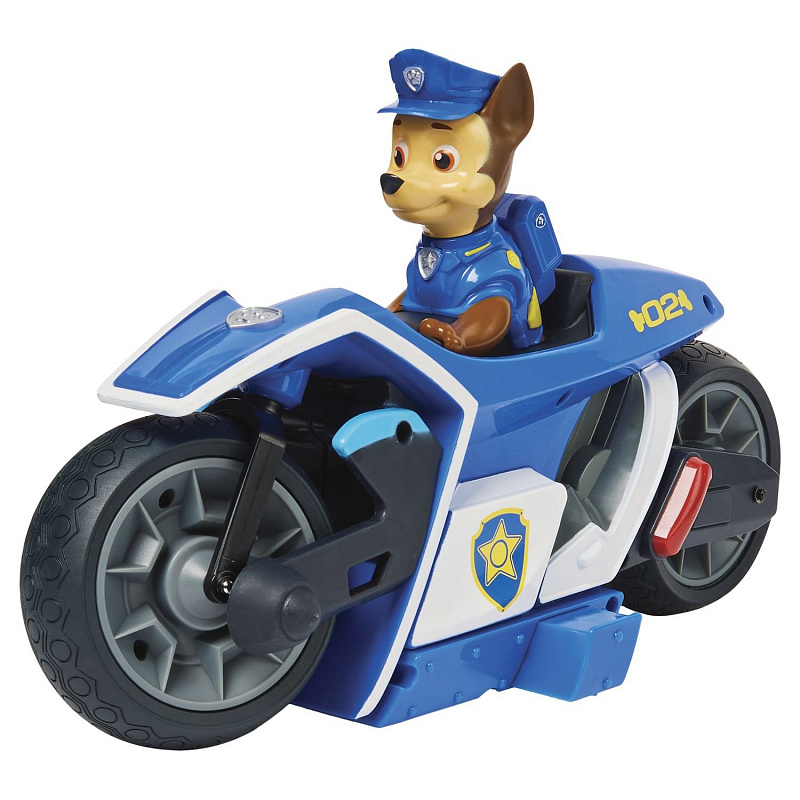 Игровой набор Кино Гончик на радиоуправляемом мотоцикле Spin Master Paw Patrol Щенячий патруль