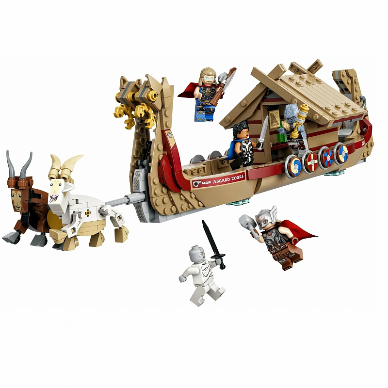 Конструктор LEGO Marvel Козья лодка The Goat Boat 564 элемента