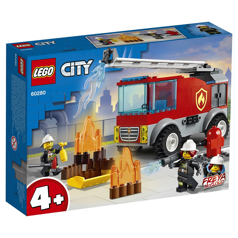Конструктор LEGO City Fire Пожарная машина с лестницей