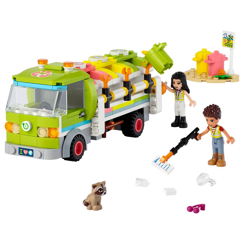 Конструктор LEGO Friends Грузовик-утилизатор Recycling Truck 259 деталей