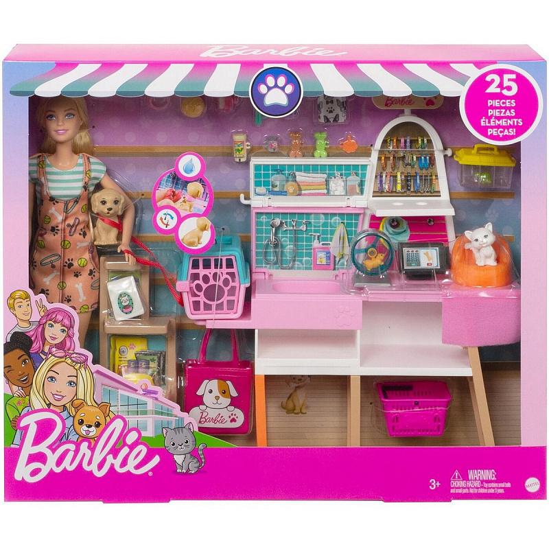 Набор Barbie Зоомагазин