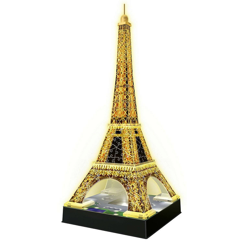 3D Пазл Ночная Эйфелева башня 216 элементов
